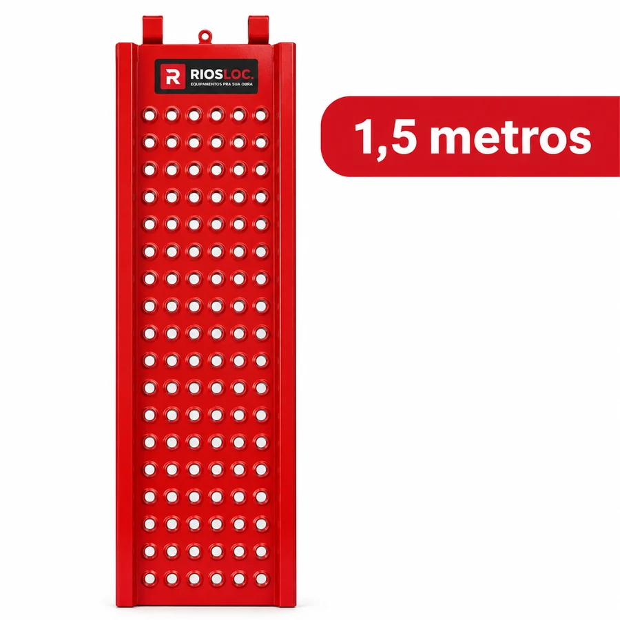 Plataforma Metálica 1,5mts para locação